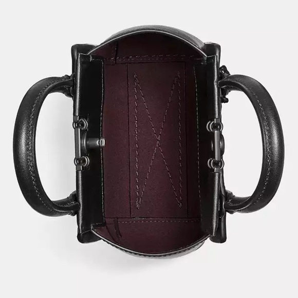 Coach bag with genuine snakeskin - Picture 3 of 8